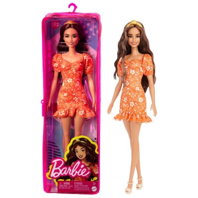 Barbie Fashionistas -nukke ruskeilla hiuksilla 30cm