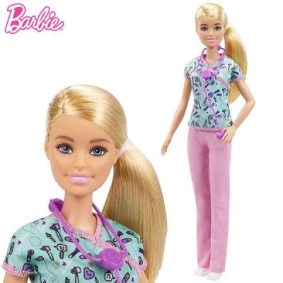 Barbie-nukke sairaanhoitaja