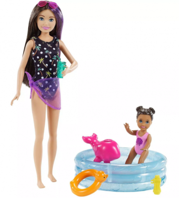 Barbie Skipper Babysitter Pool Party