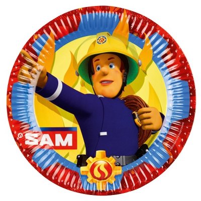 Palomies Sam-paperilevyt 8 kpl 23 cm