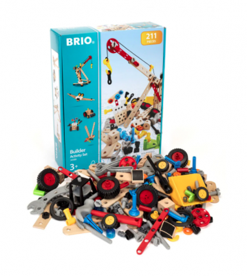 BRIO Builder rakennettu setti