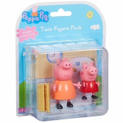 Character Options - Peppa Pig Twin figuuripakkaus Bedroom Scene Card / lajitelmasta (English)