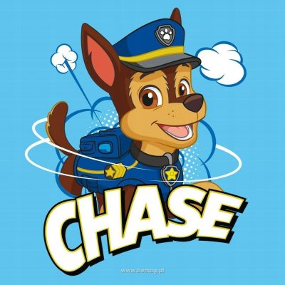 Paw Patrol Chase pyyhe 30x30cm