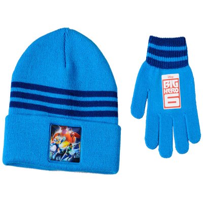 big hero 6 mössa och vantar