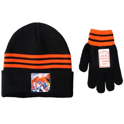 big hero 6 mössa och vantar