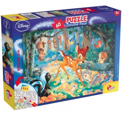 Disney Bambi palapeli 60 palaa 2 in 1