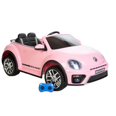 Lasten sähköauto Beetle Dune 12V Pink