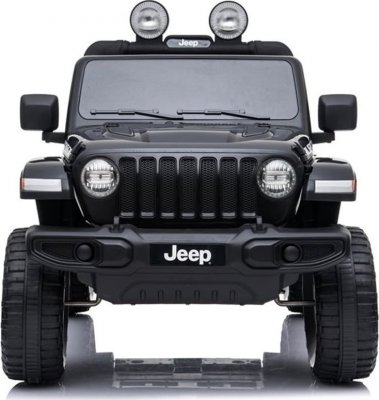 Sähköauto Lasten Jeep Wrangler Rubicon musta