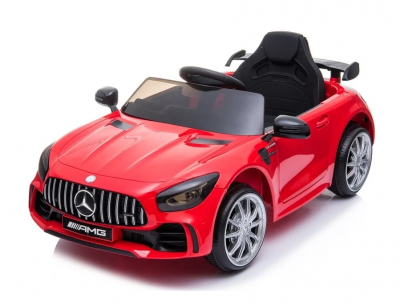 Sähköauto lasten Mercedes GTR AMG punainen