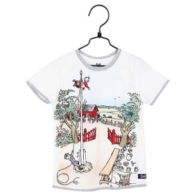 Emil Lönnebergassa Valkoinen T-paita