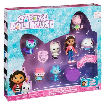 Gabbys Dollhouse Deluxe figuurisetti 7 kpl
