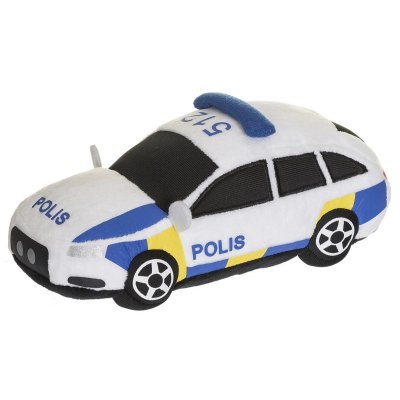 Täytetyt ruotsalaiset poliisiautot 22cm