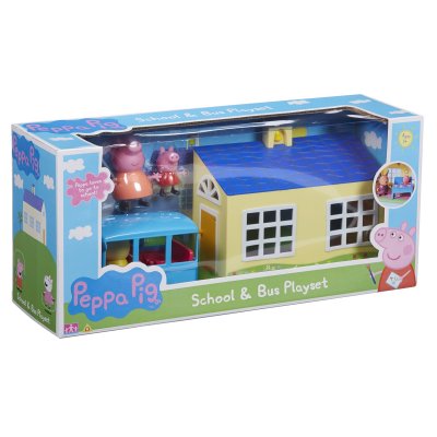 Pippa Possu koulu ja linja Playset