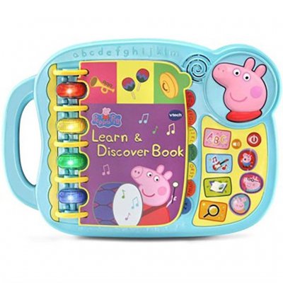 Greta Gris Vtech Opi ja löydä kirja äänen ja valon avulla