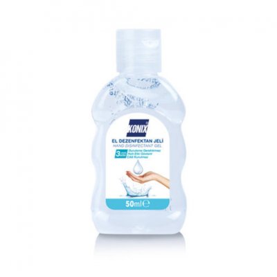 20 kpl käsihuuhde Konix 50 ml