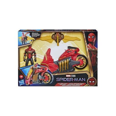 Iron Spiderman hahmo ja Jet Web