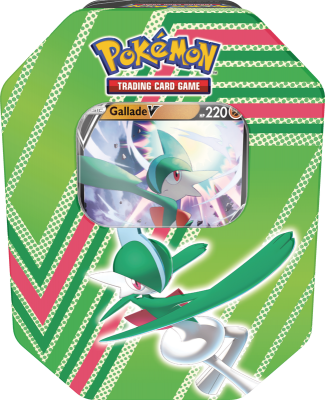 Pokémon Tin Box Gallade 1-Pack Keräilykortit