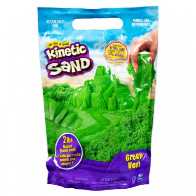 Kinetic hiekka laukku vihreä