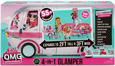 L.O.L. Surprise O.M.G. 4 in 1 -vaunu, jossa ääni ja valo