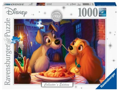 Ravensburger Disney Lady ja Lufsen palapeli 1000 palaa
