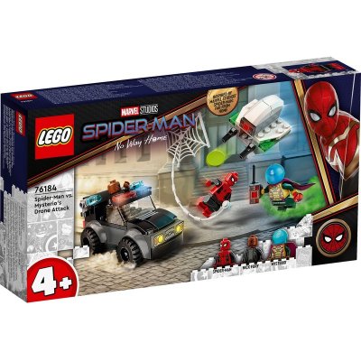 LEGO Marvel Spiderman vs Mysterio drone -hyökkäys