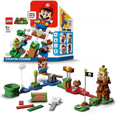 LEGO Super Mario -seikkailu Mario - kiitotie 71360 kanssa