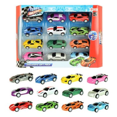 Lelu-Urheiluautot 12-pack