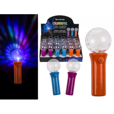 LED-lamppu eri väreillä