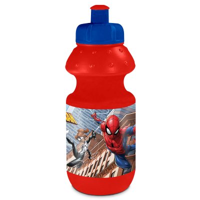 Vesipulloa Spiderman motiivi