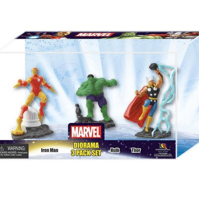 Iron Man, Thor ja Hulk luvut mukava lahja-ruutuun