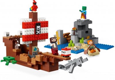 LEGO  Minecraft Pirate Ship -seikkailu