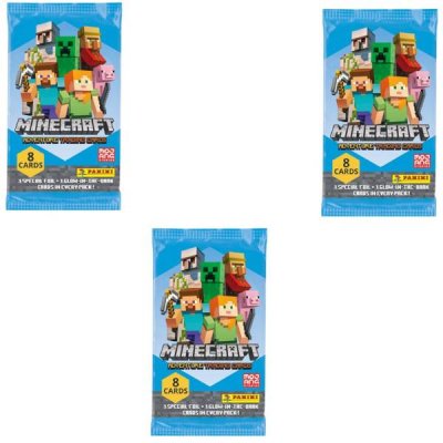 Minecraft Booster keräilykortit 3-pack