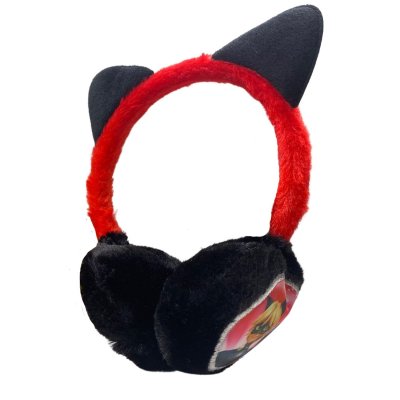 Miraculous Ladybug kuulosuojaimet punaiset