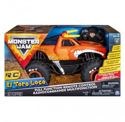 Monster Jam Radio ohjattu Mega Monster Truck El Toro Loco