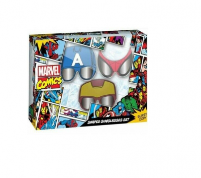 Marvel The Avengers 3D Solgasögon, 3-pack