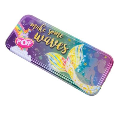 Unicorn Makeup metallilaatikko 3 kerrosta