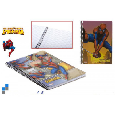 Hieno Spiderman Notebook A5 60 sivua