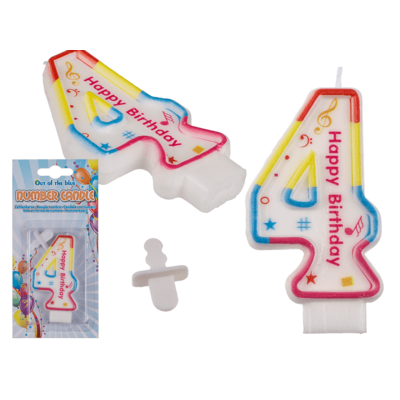 Numerovalo syntymäpäiville - Numero 4