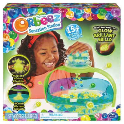 Orbeez Sensation Station ja Glow in the dark -tehoste