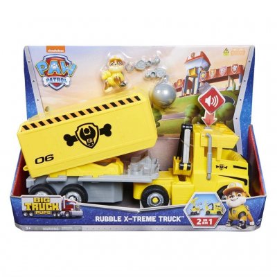 PAW Patrol Big Trucks Rubble X Treme Truck ääni- ja valopelisetillä