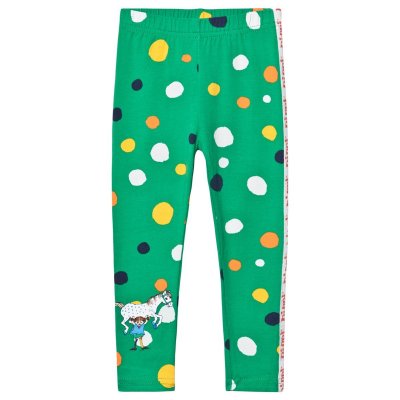 Peppi Pitkätossut Leggingsit Vihreä