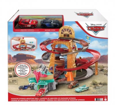 Disney Pixar Cars Radiator Springs vuoristorata