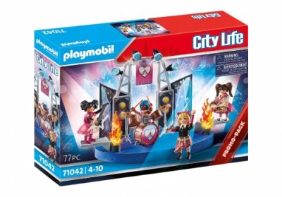 Playmobil City Life musiikkibändi