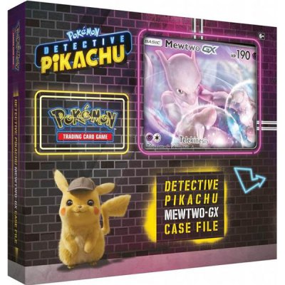 Pokemon Box Asia File Detective Pikachu Mewtwo GX