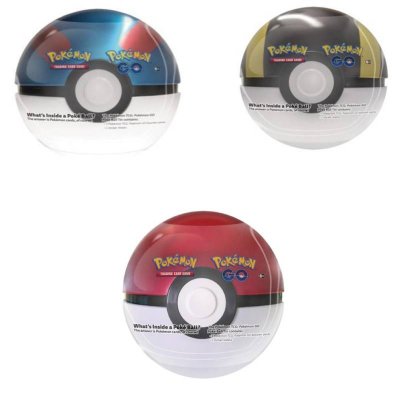 Pokémon Go tin Pokemon pallo 3-pack Keräilykortit