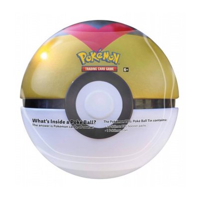 Pokemon tin pallo Pokeball sarjan 6 keräilykortit