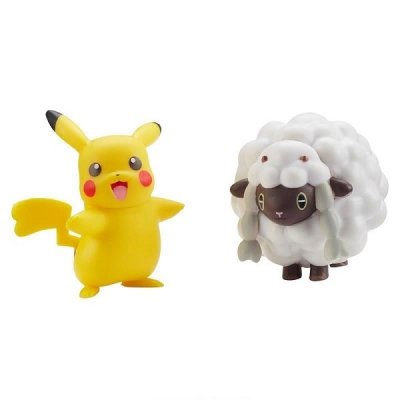 Pokémon Battle figuurit Pikachu ja Wooloo