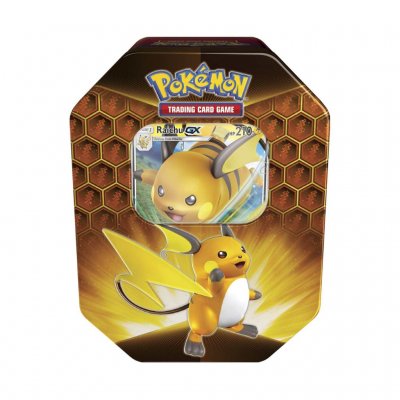 Pokémon Hidden Fates Tin Raichu keräilykortit