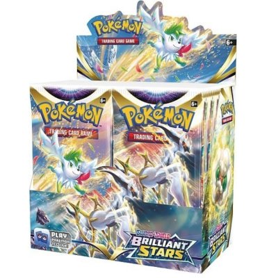 Pokémon Display Box 36 pakkauksen Booster-kauppakortti Sword & Shield Brilliant Stars