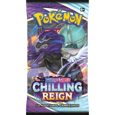 Pokemon Sword & Shield Chilling Reign Booster keräilykortit